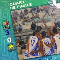 Quarts de finale Hommes du 30ᵉ championnats des Clubs de la CAVB - Zone 7