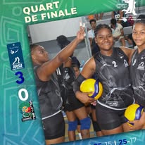 Quarts de finale Dames du 30ᵉ championnats des Clubs de la CAVB - Zone 7