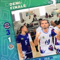 Demi-finale Hommes du 30ᵉ Championnat des Clubs de la CAVB - Zone 7